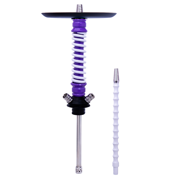 Кальян Mamay Customs Coilovers Mini Сиренево Белый в Сочи