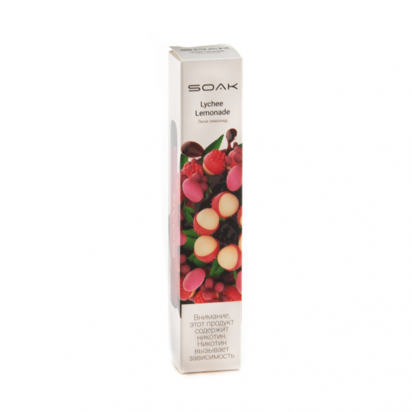 Электронная сигарета Soak X Lychee Lemonade 2200 в Сочи