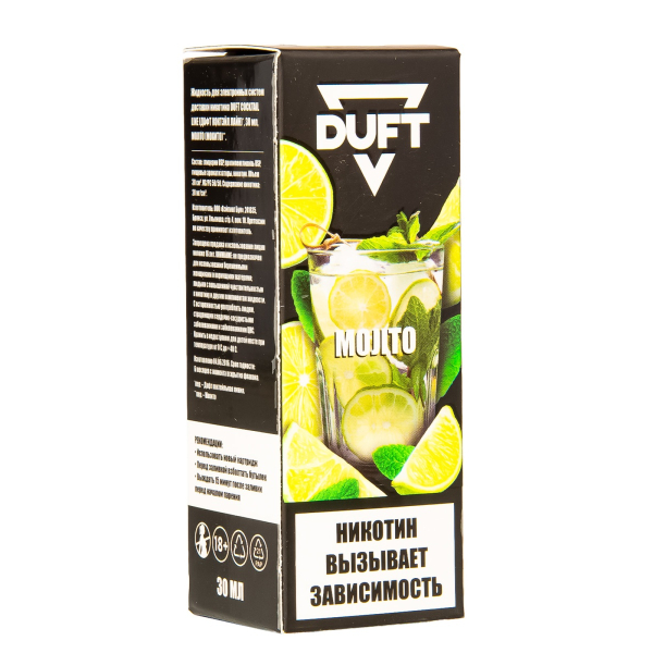 Жидкость Duft Cocktails Line Salt Mojito 30 Мл в Сочи