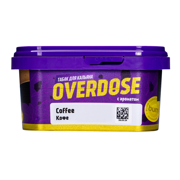 Табак Overdose Coffee 200 грамм в Сочи