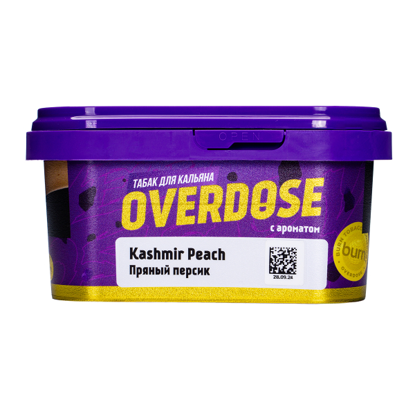 Табак Overdose Kashmir Peach 200 грамм в Сочи