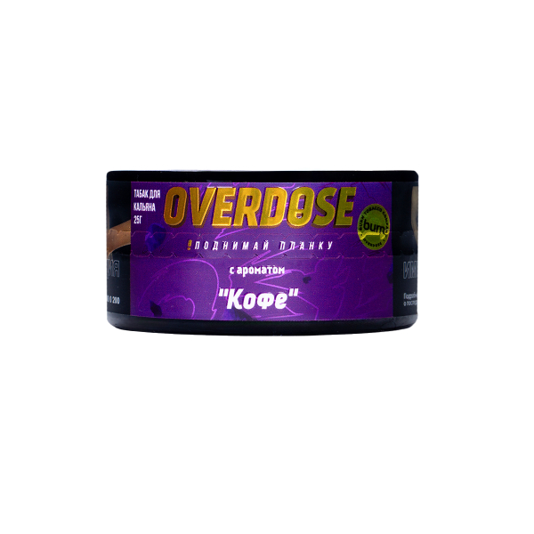 Табак Overdose Coffee 25 грамм в Сочи