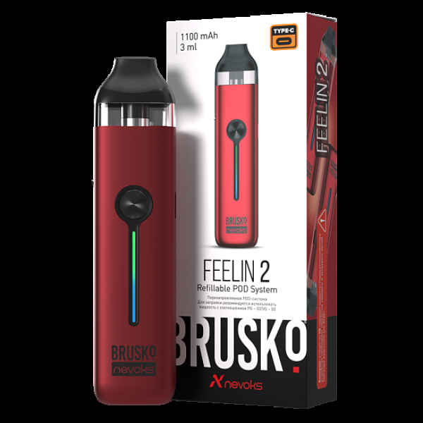 POD-система Brusko Feelin 2 Малиновый в Сочи