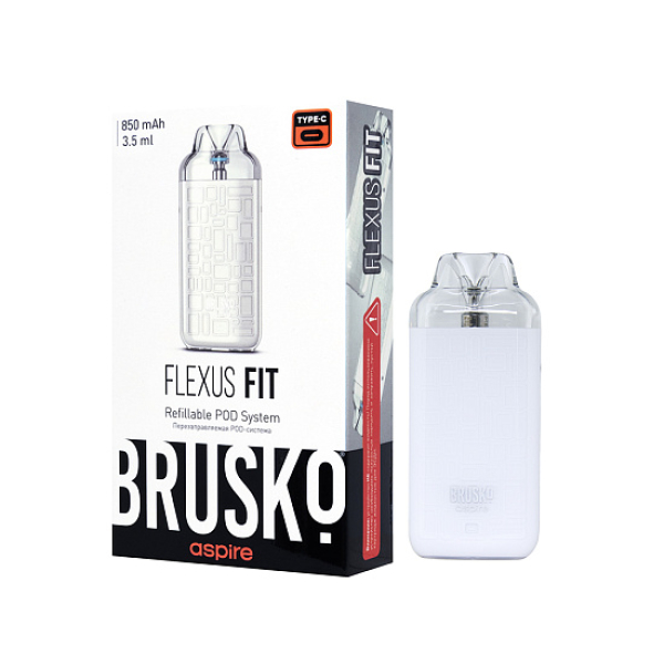 POD-система Brusko Flexus Fit Белый в Сочи