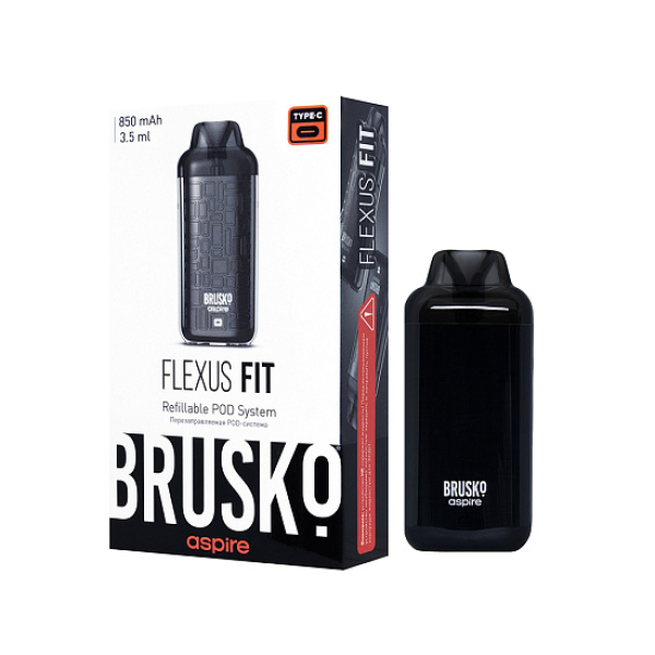 POD-система Brusko Flexus Fit Черный в Сочи