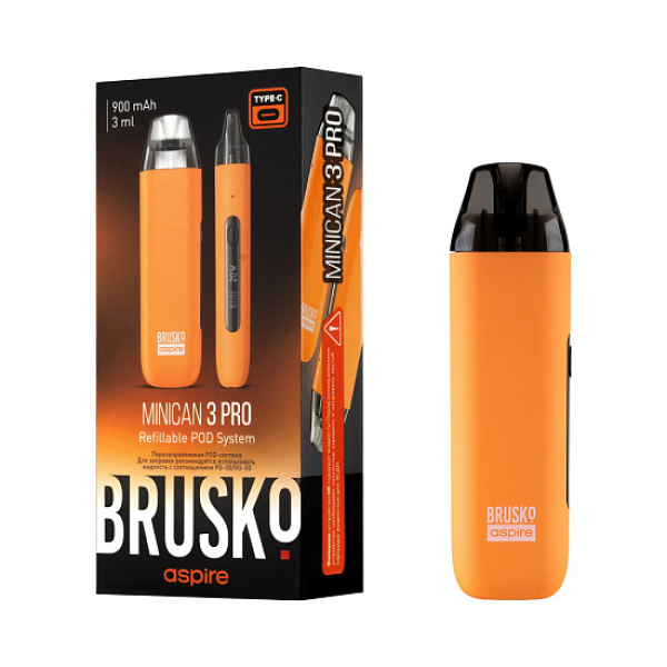 POD-система Brusko Minican 3 Pro оранжевый в Сочи