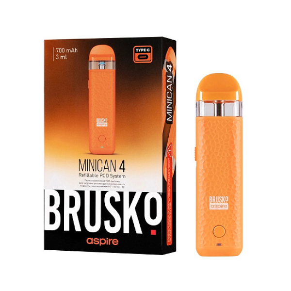 POD-система Brusko Minican 4 Оранжевый в Сочи
