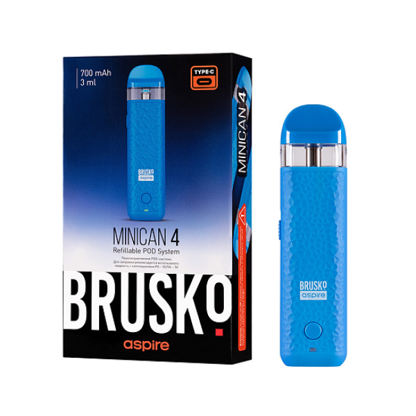 POD-система Brusko Minican 4 Синий в Сочи