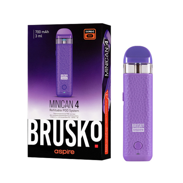 POD-система Brusko Minican 4 Фиолетовый в Сочи