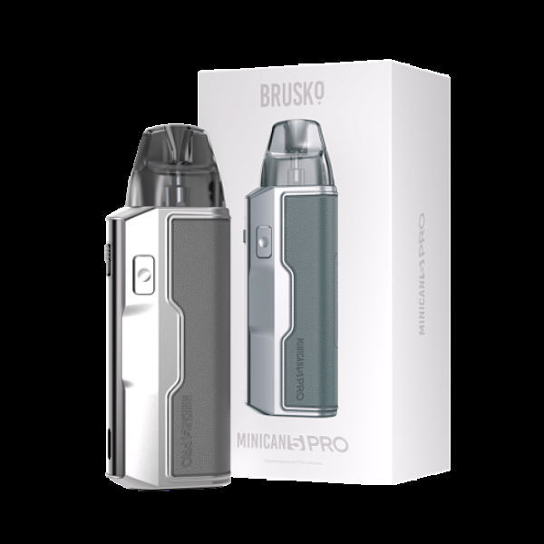 POD-система Brusko Minican 5 Pro Metallic Grey Красный,серый в Сочи