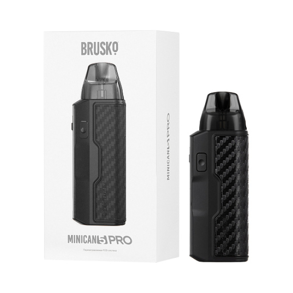 POD-система Brusko Minican 5 Pro Black Carbon Красный, черный в Сочи