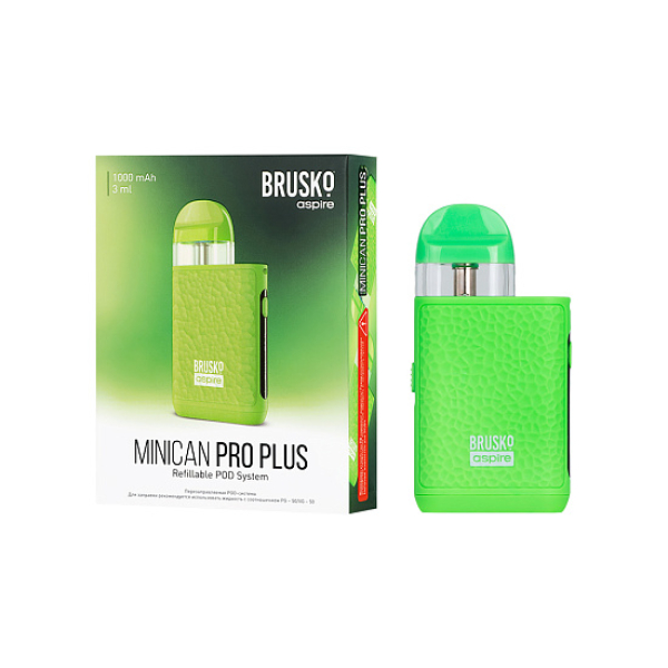POD-система Brusko Minican Pro Plus Зеленый в Сочи
