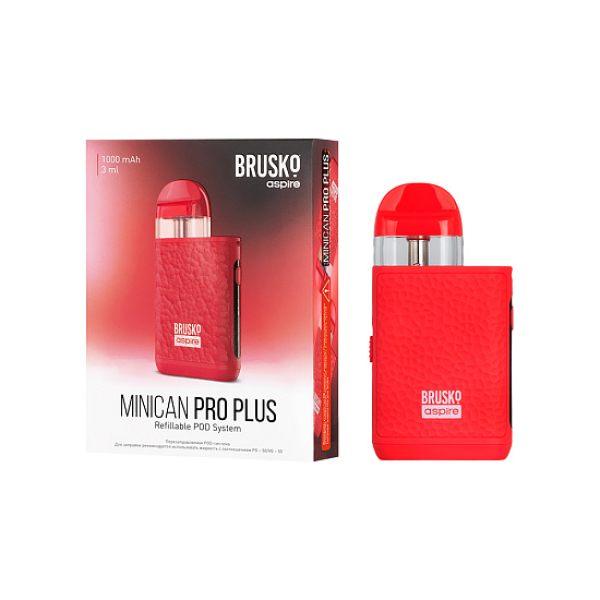 POD-система Brusko Minican Pro Plus Красный в Сочи