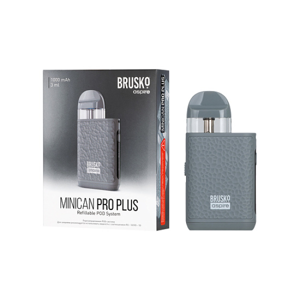 POD-система Brusko Minican Pro Plus серый в Сочи