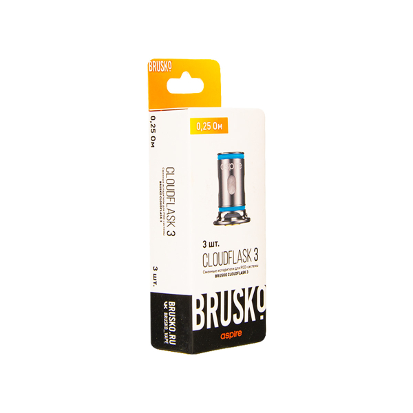 Испаритель Brusko Cloudflask 3 0.25 Ом 3 шт в Сочи
