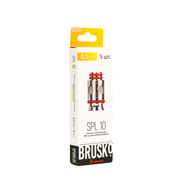 Испаритель Brusko Feelin Spl10 0.3 Ом 5 шт в Сочи