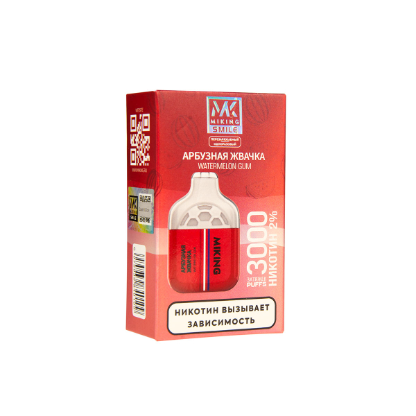 Электронка Miking Watermelon Gum 3000 Затяжек в Сочи