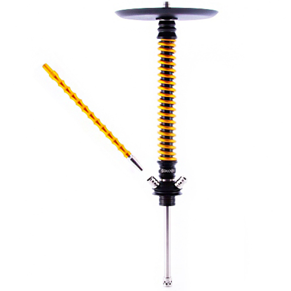 Кальян Mamay Customs V3  Coilovers Черный Gold Anod в Сочи
