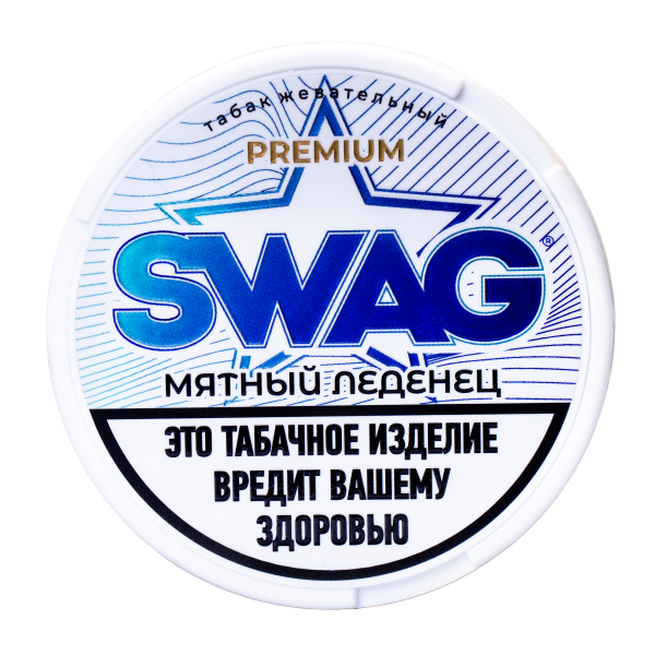 Жевательный табак Swag Strong Мятный Леденец 10 грамм в Сочи