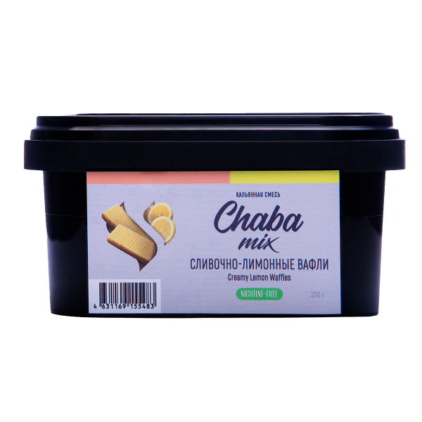 Бестабачная смесь Chaba Сливочно Лимонные Вафли 200 грамм в Сочи