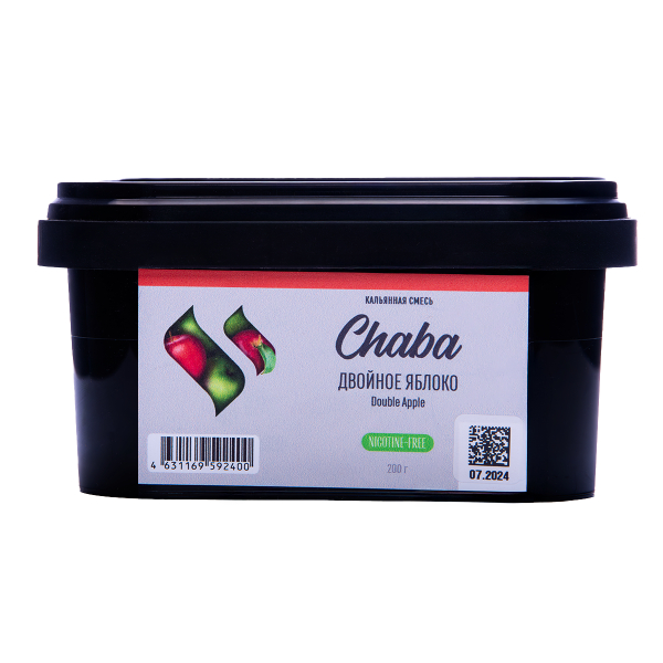Бестабачная смесь Chaba Двойное Яблоко 200 грамм в Сочи