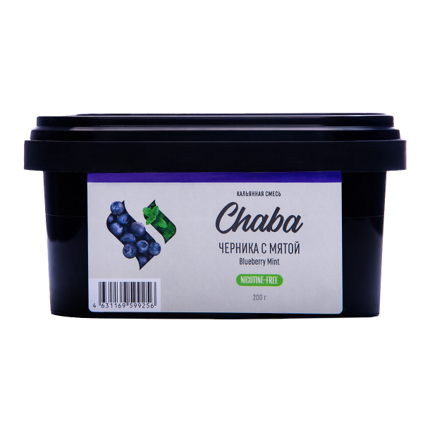 Бестабачная смесь Chaba Черника С Мятой 200 грамм в Сочи