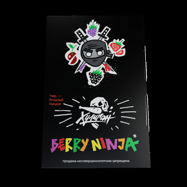 Табак Хулиган Berry Ninja Лесные Ягоды 25 грамм в Сочи