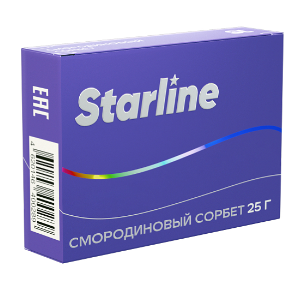 Табак Starline Смородиновый Сорбет 25 грамм в Сочи