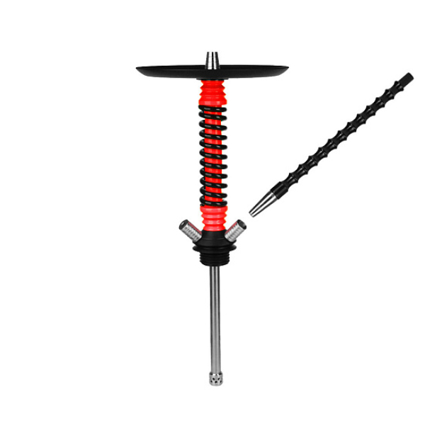 Кальян Mamay Customs V3  Coilovers Mini Красно Черный в Сочи
