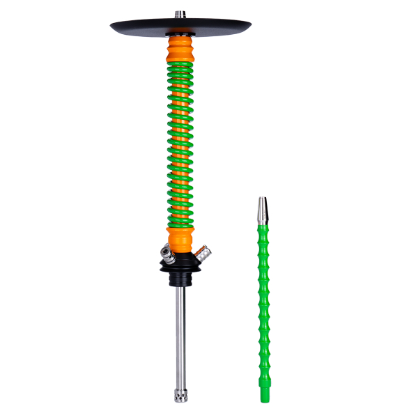 Кальян Mamay Customs Coilovers Оранжево Салатовый в Сочи