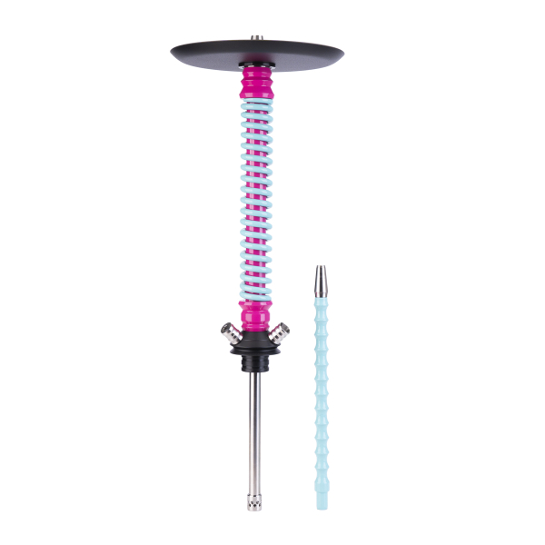 Кальян Mamay Customs Coilovers Фуксия Мята   Грав. Черепа в Сочи