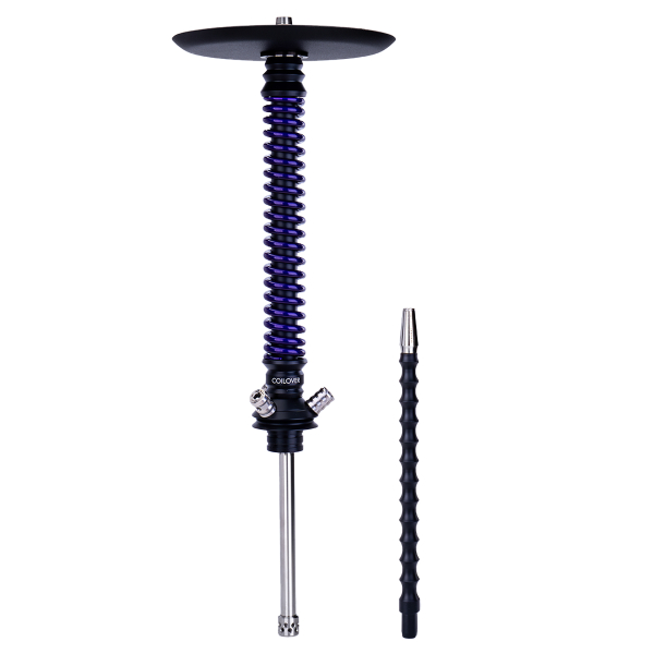 Кальян Mamay Customs Coilovers Чёрно Фиолетовый Лак в Сочи