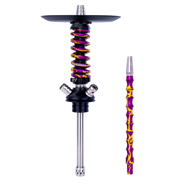 Кальян Mamay Customs Coilover Micro Пурпурно Золотой Сплеш в Сочи