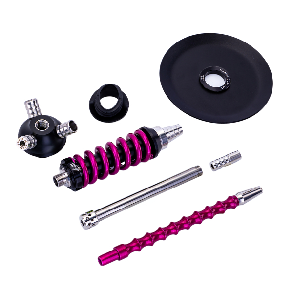 Кальян Mamay Customs Coilover Micro Розовый Лак в Сочи