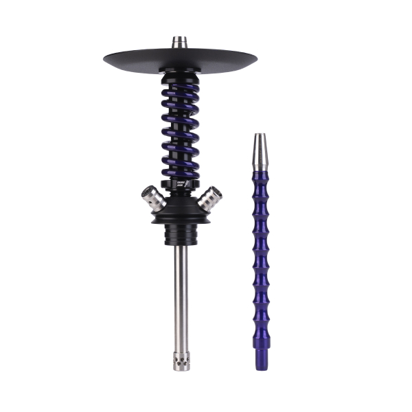Кальян Mamay Customs Coilover Micro Чёрно Фиолетовый Лак в Сочи