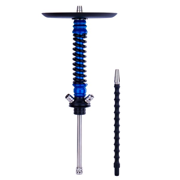 Кальян Mamay Customs Coilovers Mini Голубой Лак Черный в Сочи