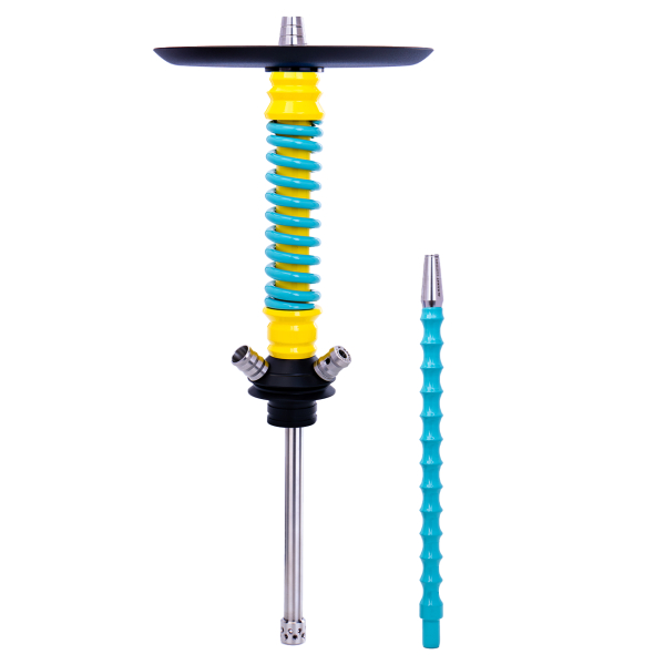 Кальян Mamay Customs Coilovers Mini Жёлто Мятный в Сочи