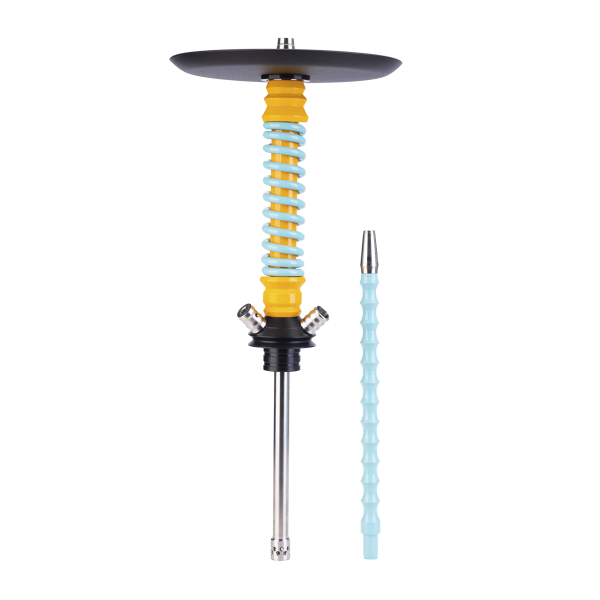Кальян Mamay Customs Coilovers Mini Жёлто Мятный Грав. Котофаки в Сочи