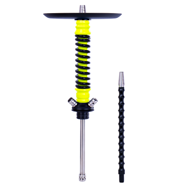 Кальян Mamay Customs Coilovers Mini Жёлтый Ф Чёрный   Гр. Космос в Сочи