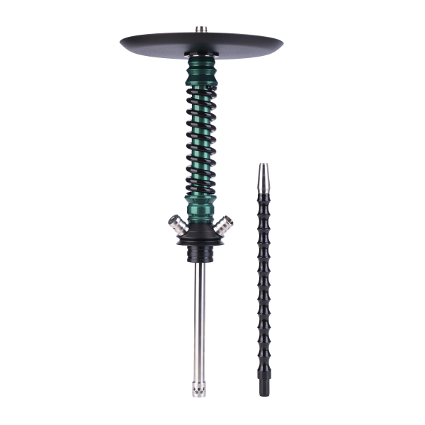 Кальян Mamay Customs Coilovers Mini Зелёный Лак Чёрный   Гр. Кубы в Сочи