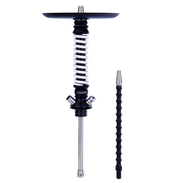 Кальян Mamay Customs Coilovers Mini Чёрно Белый   Гр. Кит в Сочи
