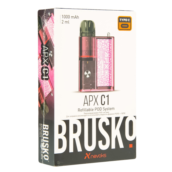 POD-система Brusko Apx C1 Коралловый Цветок в Сочи