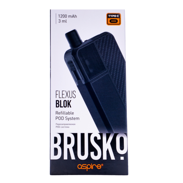 POD-система Brusko Flexus Blok Черный в Сочи