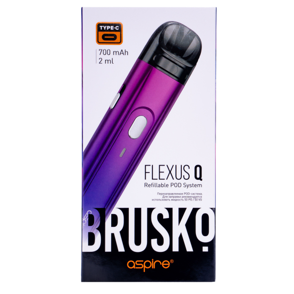 POD-система Brusko Flexus Q Фуксия в Сочи