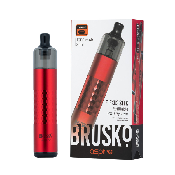 POD-система Brusko Flexus Stik Красный в Сочи