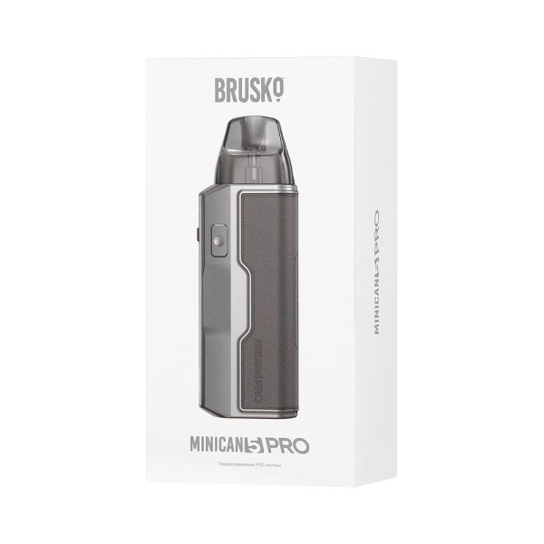 POD-система Brusko Minican 5 Pro Серый Металлик в Сочи