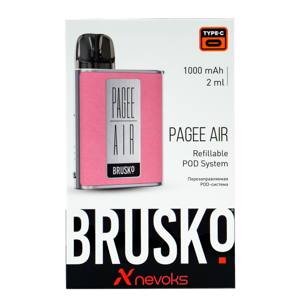 POD-система Brusko Pagee Air Rose Pink Розовывй в Сочи