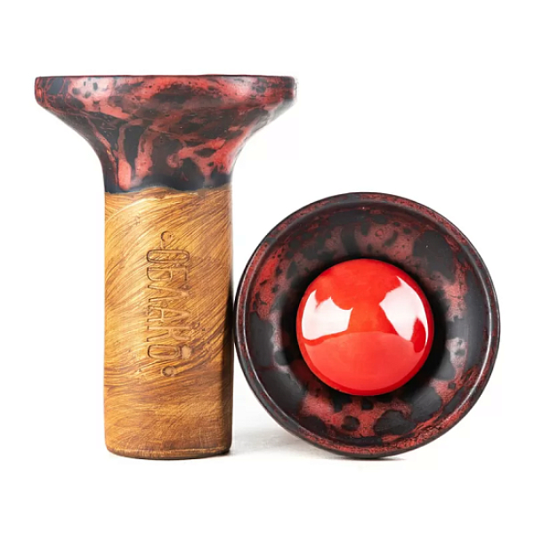 Чаша Облако Flow Red On Black Red Marble в Сочи