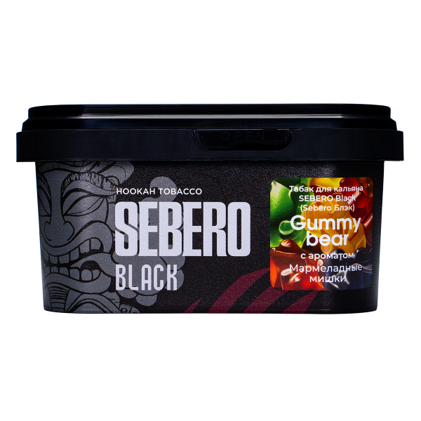 Табак Sebero Black Gummy Bear 200 грамм в Сочи