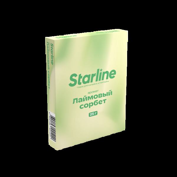 Табак Starline Лаймовый Сорбет 25 грамм в Сочи